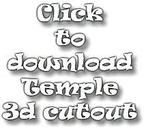 Click to download Temple 3d cutout